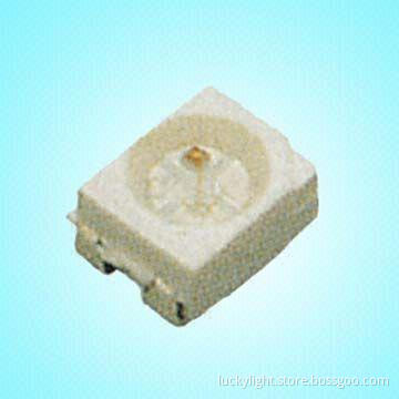 SMD LED in Single Color, Suitable for All SMT Assembly and Solder Process